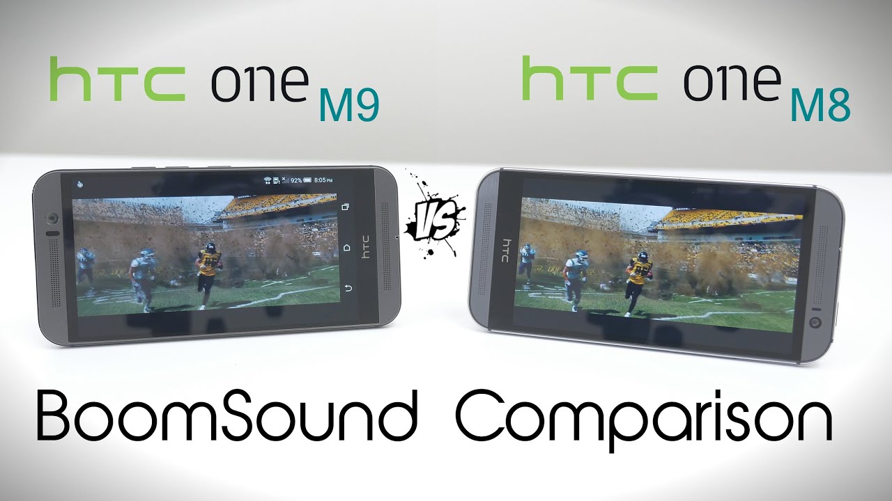 HTC ONE M9 vs HTC ONE M8 - Speaker Comparison