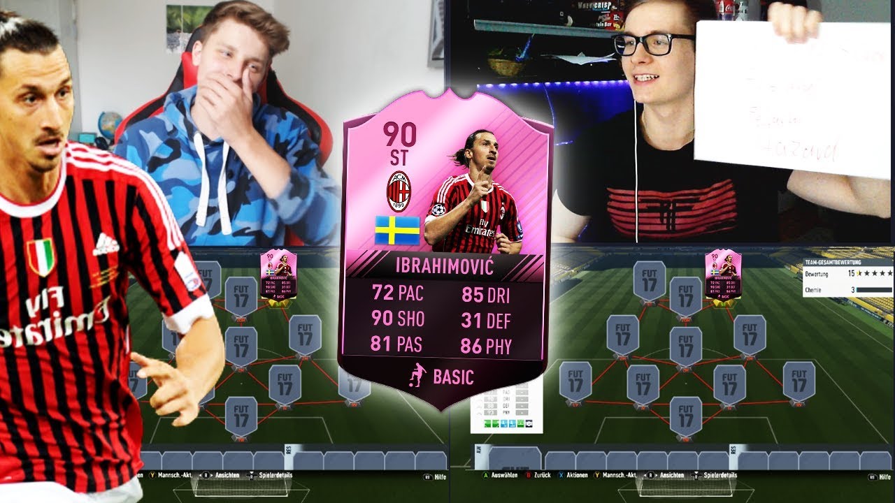 FIFA 17: AC MILAN IBRAHIMOVIC TRANSFER PREDICTION SQUAD BUILDER SHOWDOWN vs FIFAGAMING 😱🔥😈