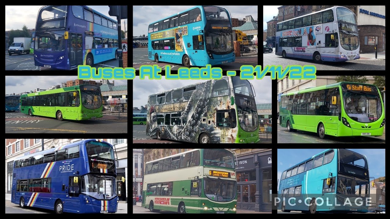 Buses At Leeds - 21/11/22