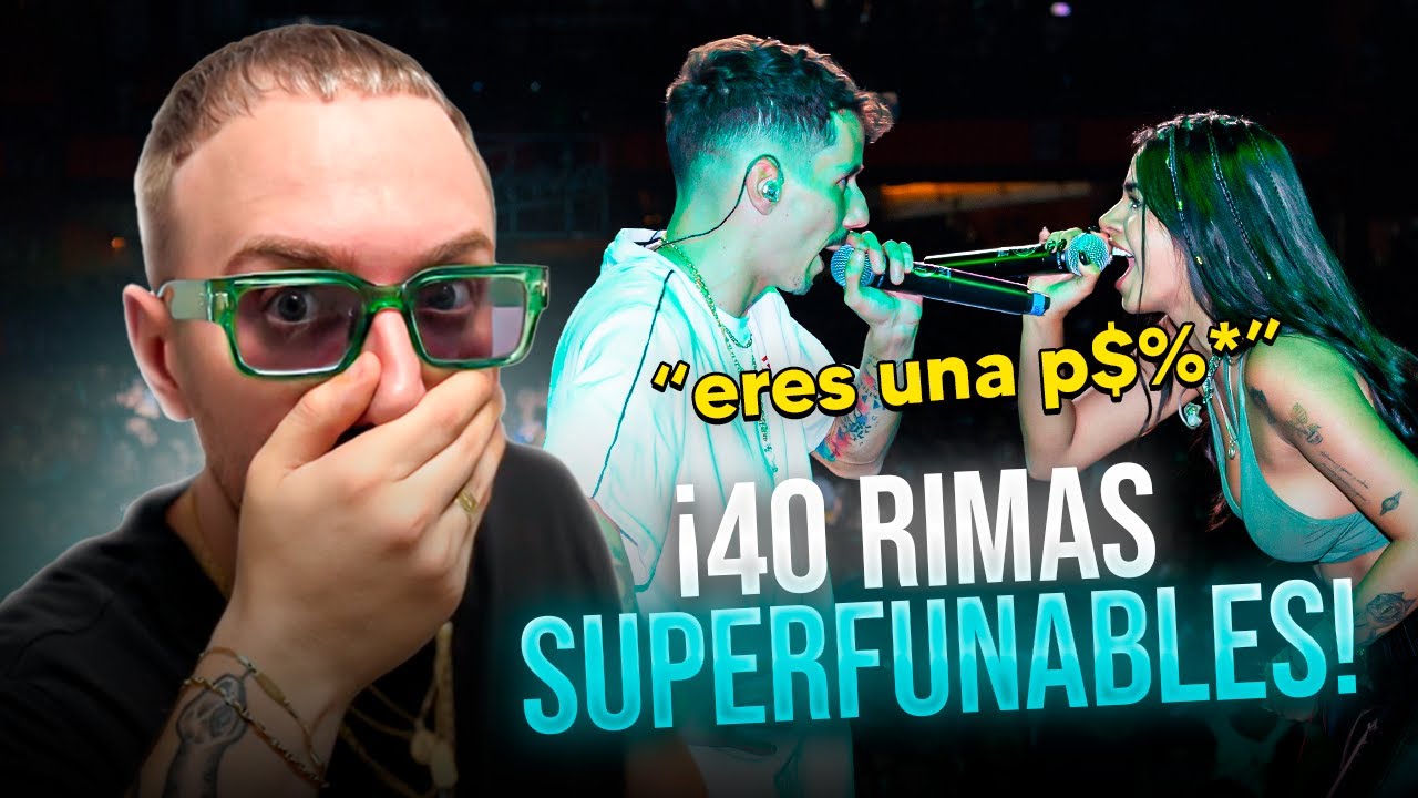 ¡40 RIMAS SUPERFUNABLES Y SIN CENSURA!