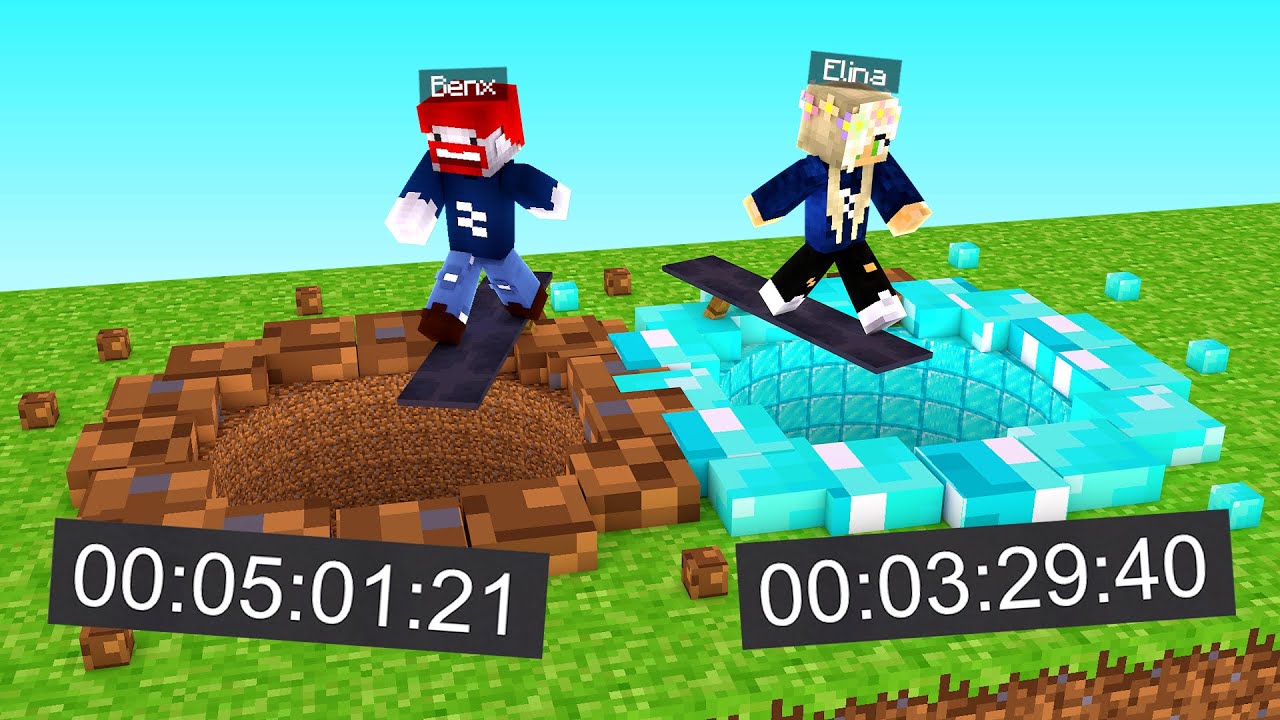 Benx Fallen Loch Vs. Elina Fallen Loch! Minecraft
