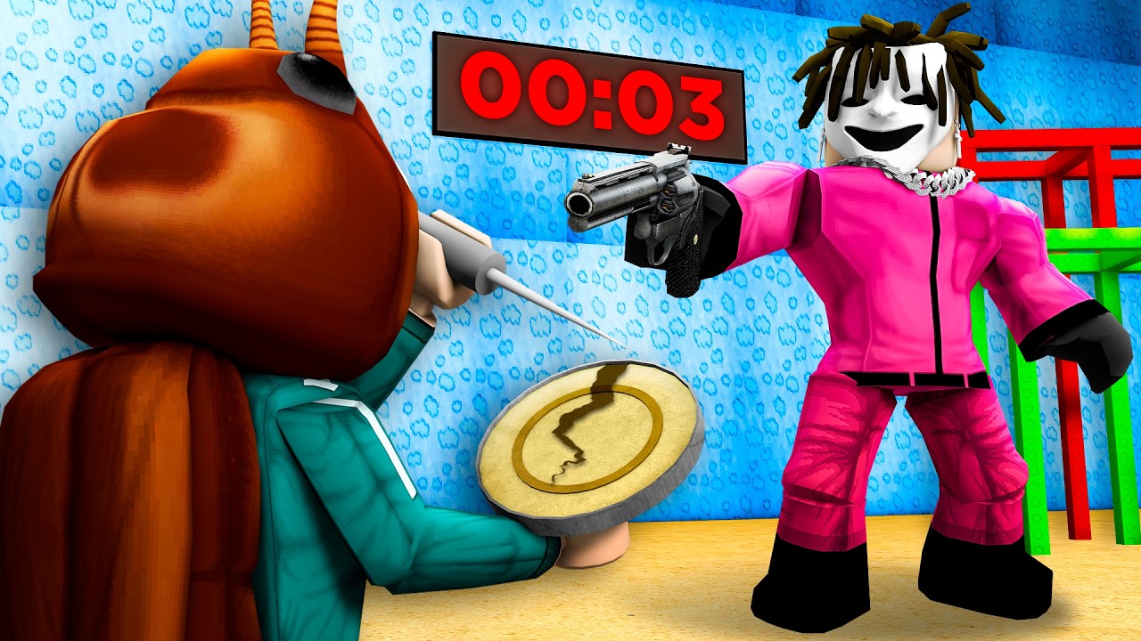 Me CONVERTÍ en un GUARDIA CORRUPTO en Squid Game de Roblox (INK GAME)