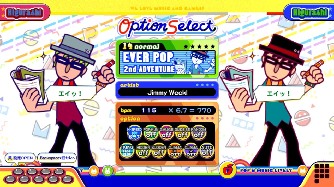 【ポップンLively】エヴァーポップ(NORMAL)2nd ADVENTURE