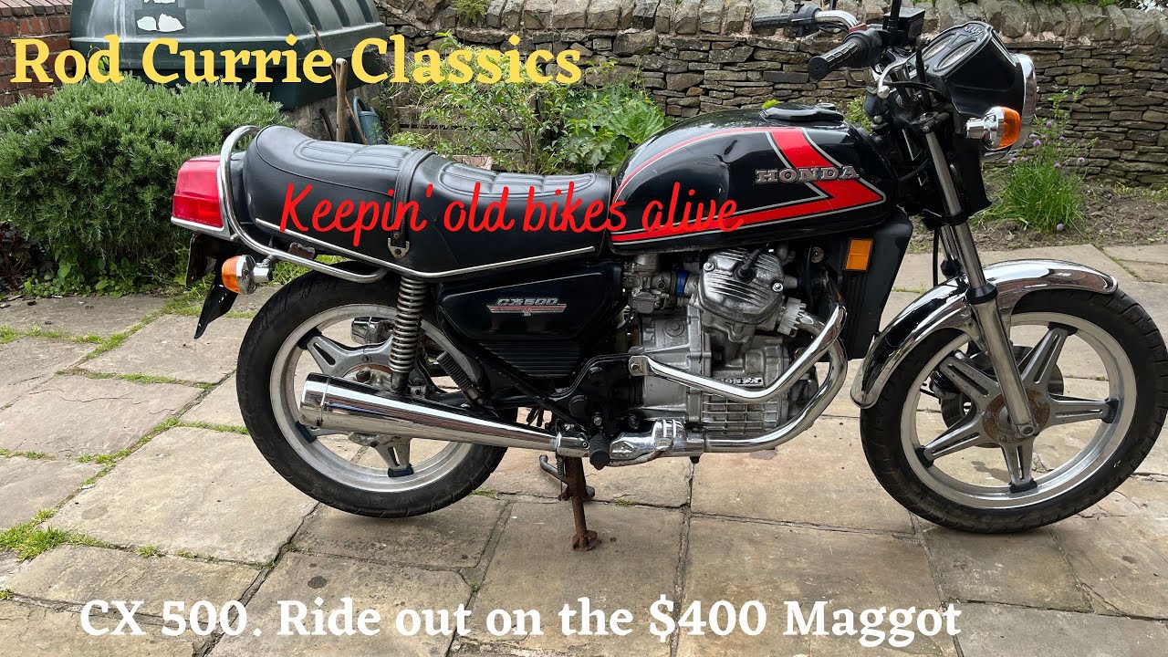 CX 500. We ride the $400 Maggot.