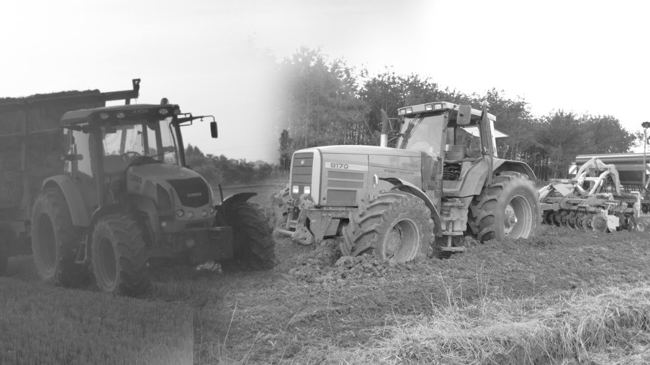 Ostatni raz na Ekranach YouTube! ☆Massey Ferguson 8170☆ & ☆Claas Axos 320☆