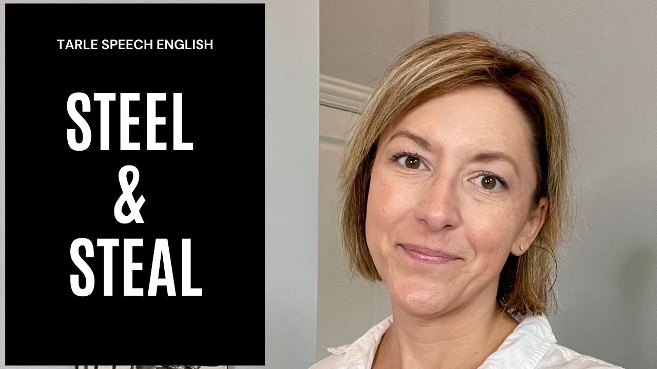 How to Pronounce STEEL & STEAL - American English Homophone Pronunciation Lesson