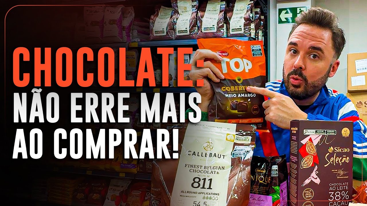 AULA GRÁTIS: Aprenda a escolher chocolate e não cair em pegadinhas!