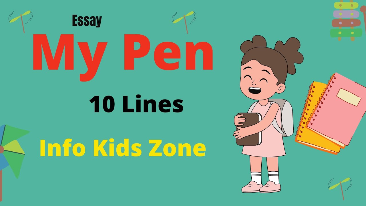Essay #mypen #myfavouritepen #Thepen 10 lines essay.