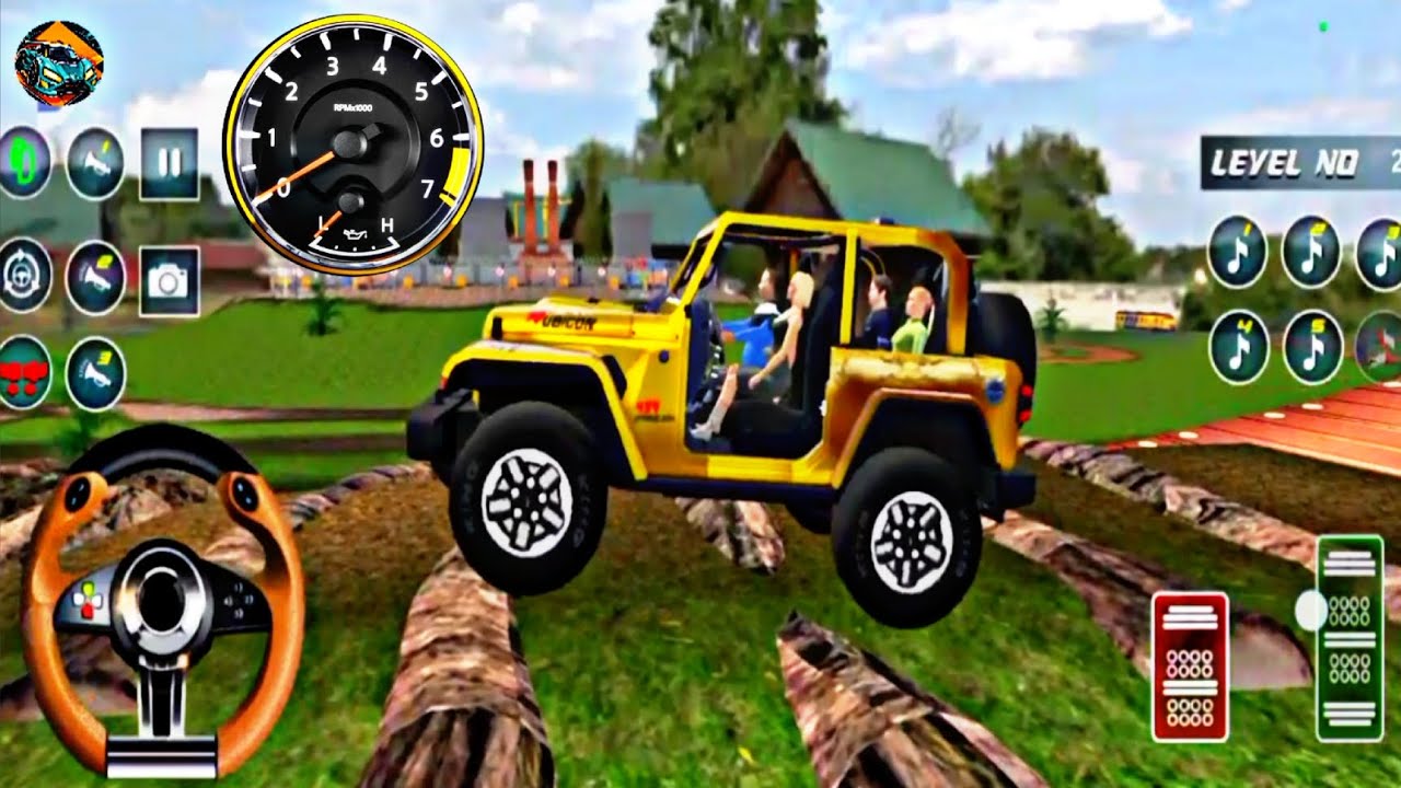 US Jeep Driving Simulator Android game minus 3D new gameplay (2026) 