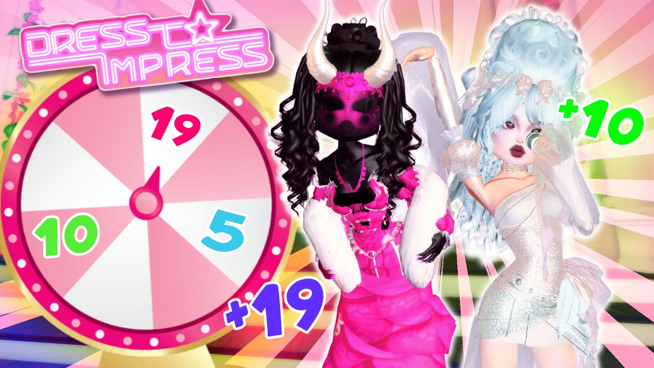 ¡La RULETA decide CUÁNTOS OBJETOS nos ponemos! 😰 Dress to Impress