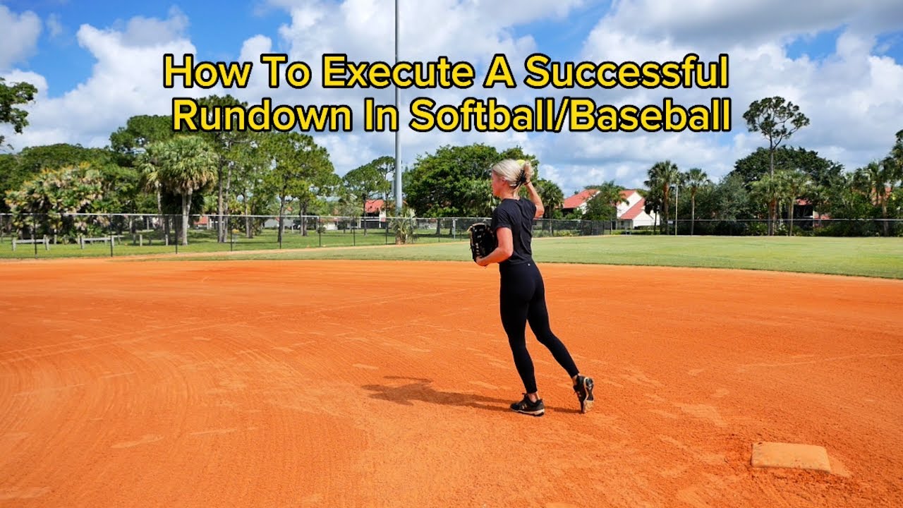 How To Execute A Successful Rundown In Softball/Baseball