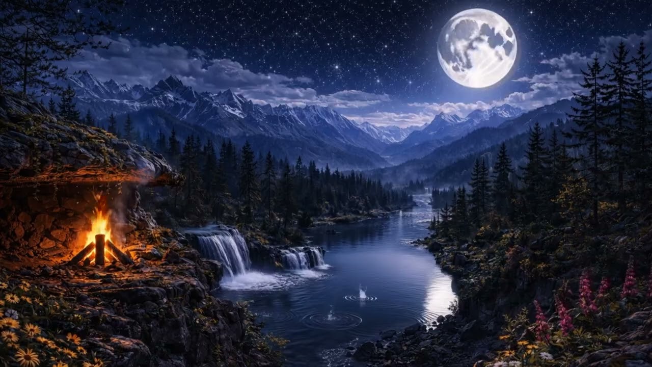 Fall Asleep Fast (No Ads) • Relaxing Sleep Music + Soft Piano • Deep Sleep, Insomnia & Stress Relief