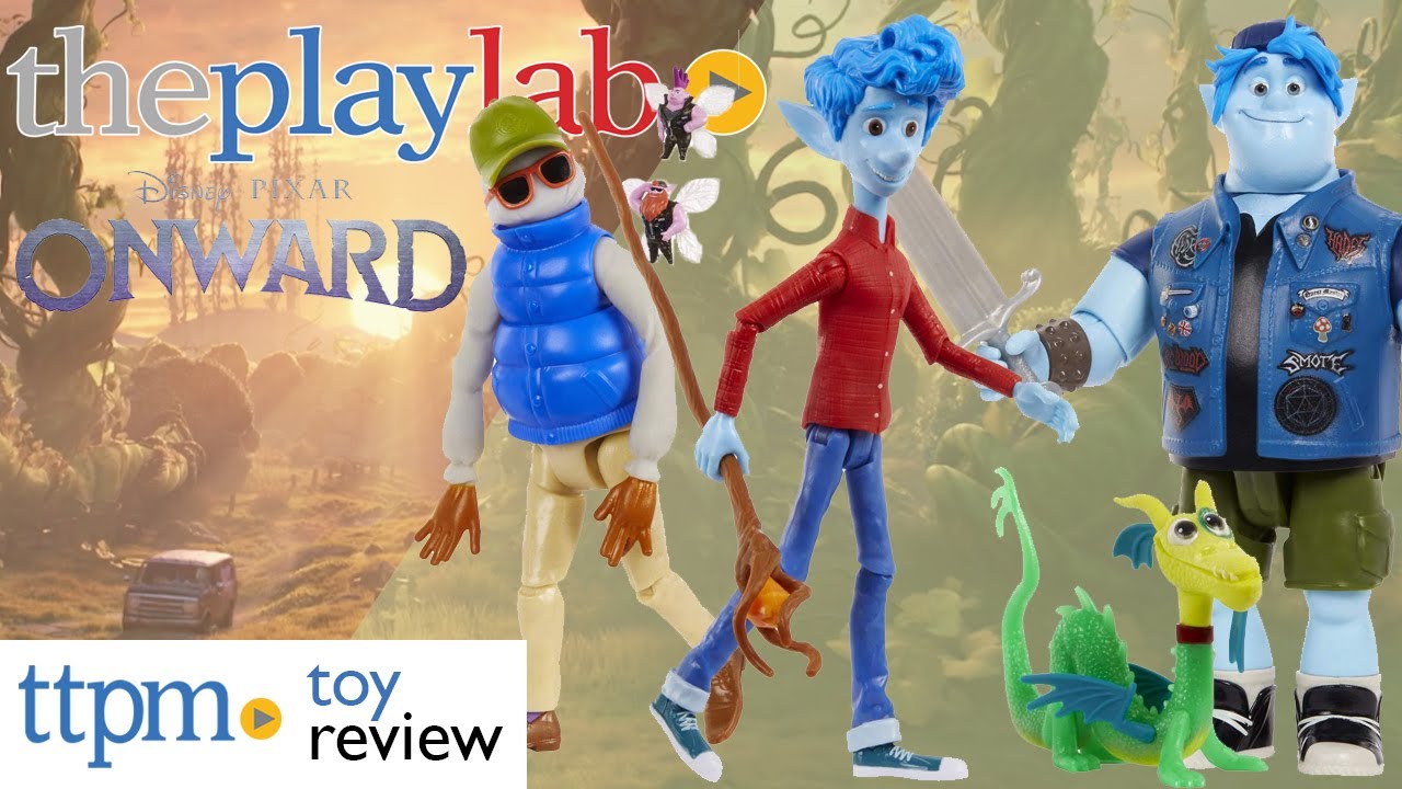 Play Lab | Disney Pixar Onward Action Figures from Mattel
