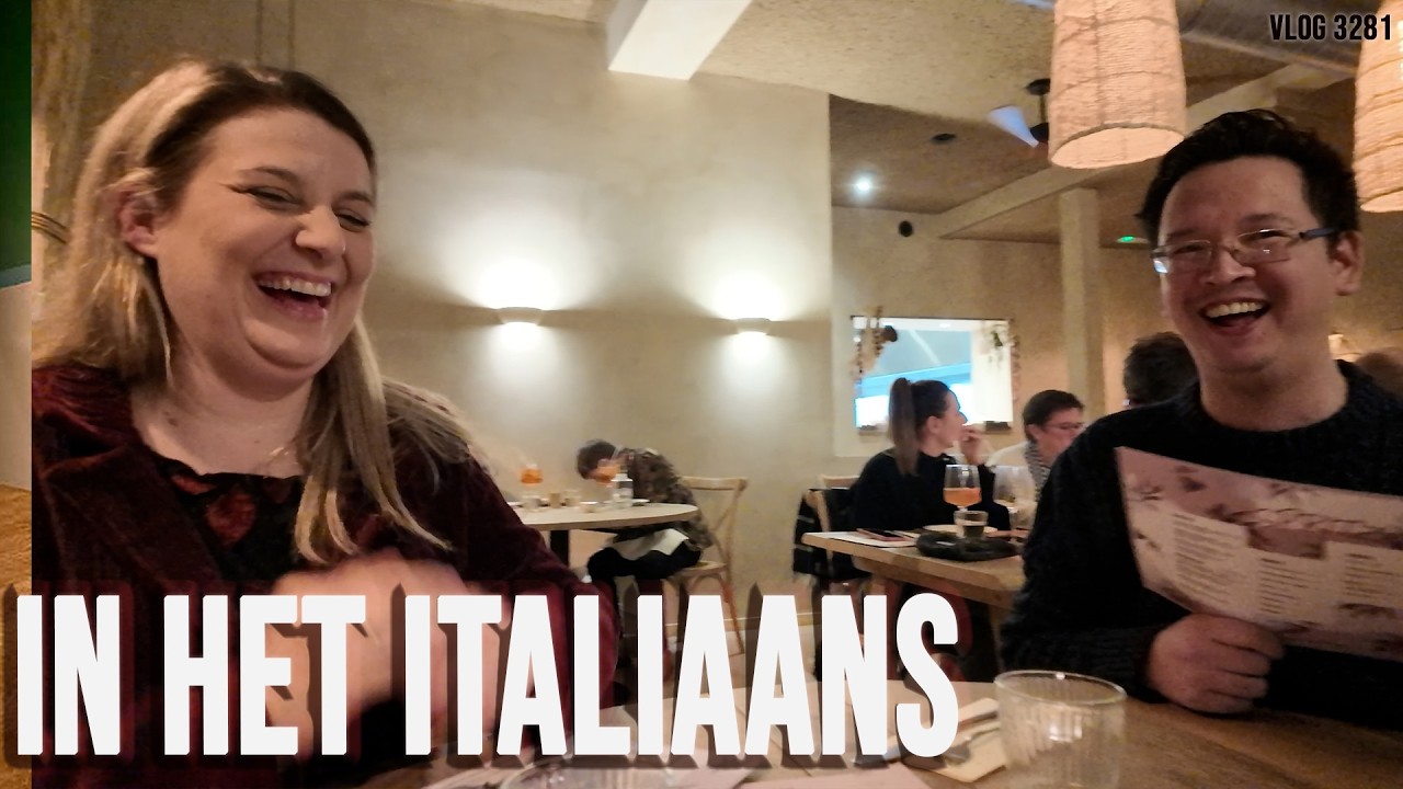 NAAR VEGAN ITALIAANS RESTAURANT | JOLIEN EN JENNO VLOG 3281