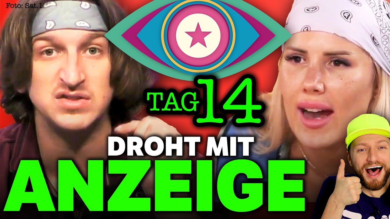 DROHT MIT ANZEIGE 💥 Erik RASTET AUS! Promi Big Brother 2025 Tag 14