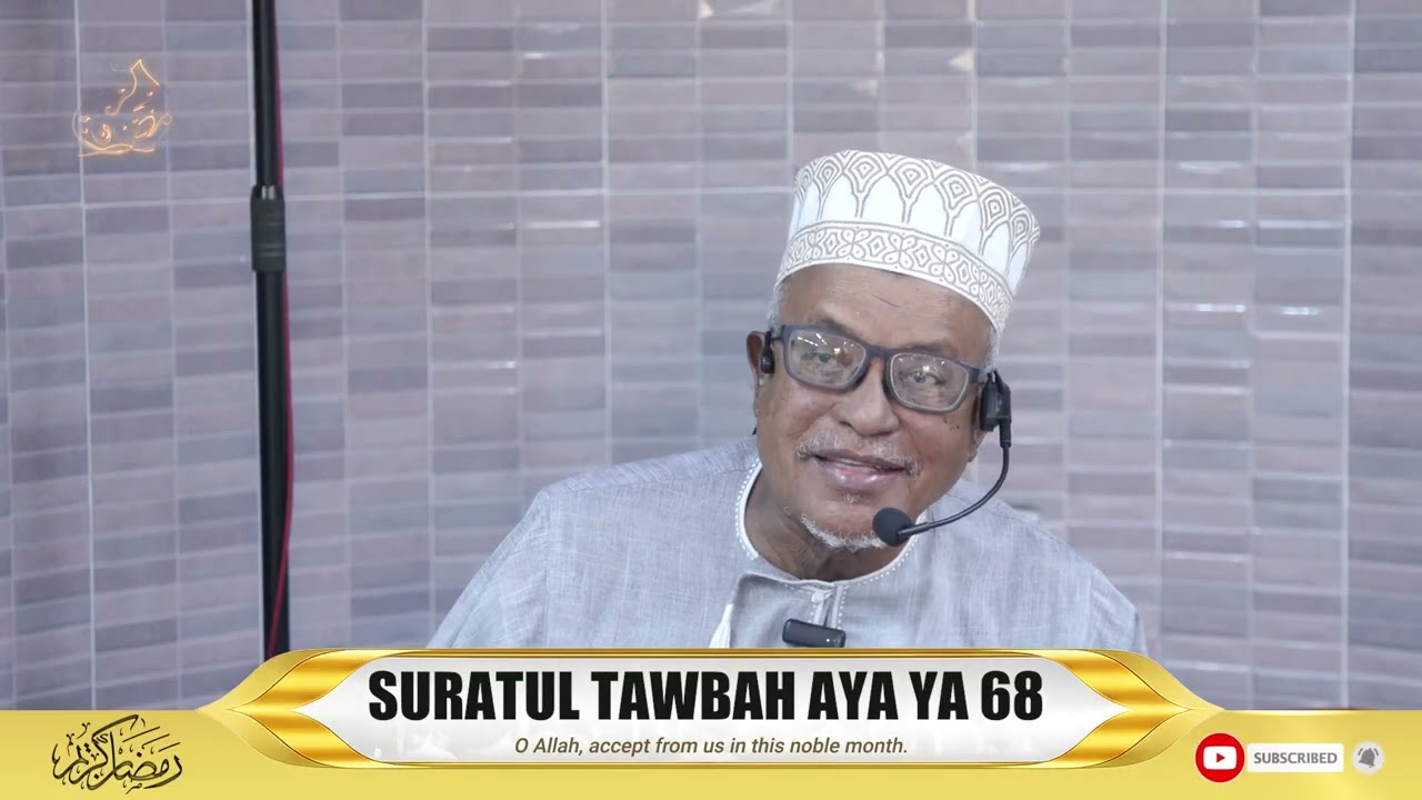 DARASA LA ADHUHURI | SURATU TAWBAH AYA (68) | SAYYID MUHDHAR KHITAMY | MASJID MAHURU