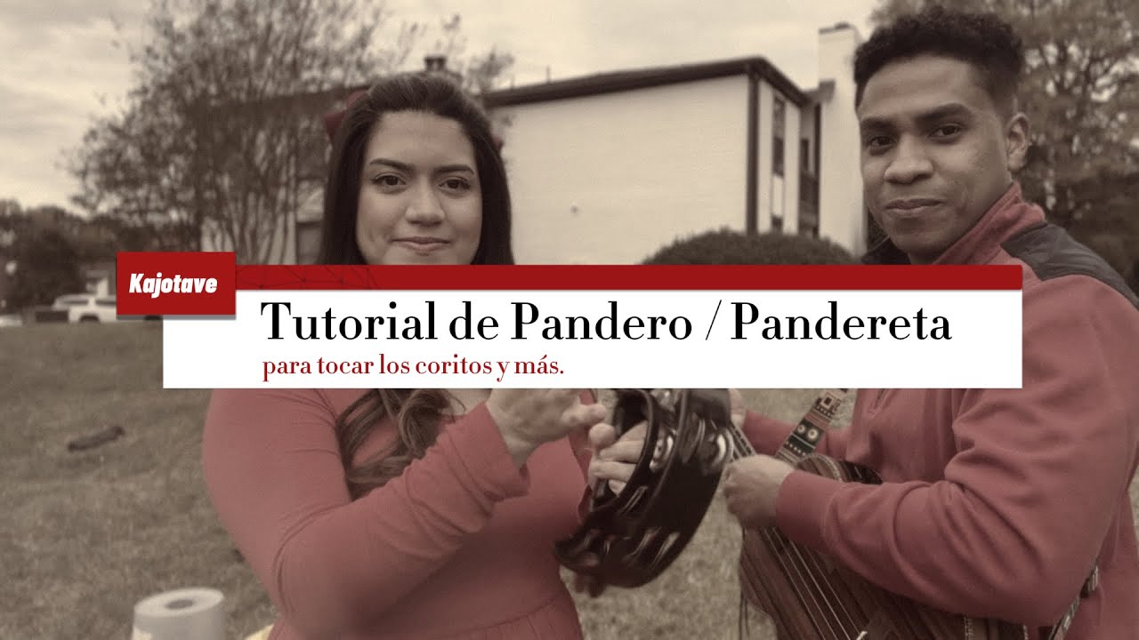 Tutorial de Pandero / Pandereta #kajotave