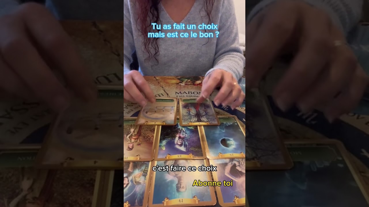Tu as fait un choisi mais est ce le bon 