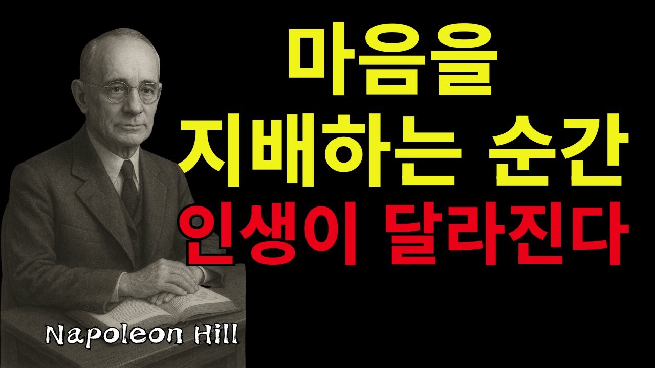 어떻게 마인드를 통제할 수 있을까? 나폴레온 힐의 마음 지배 법칙