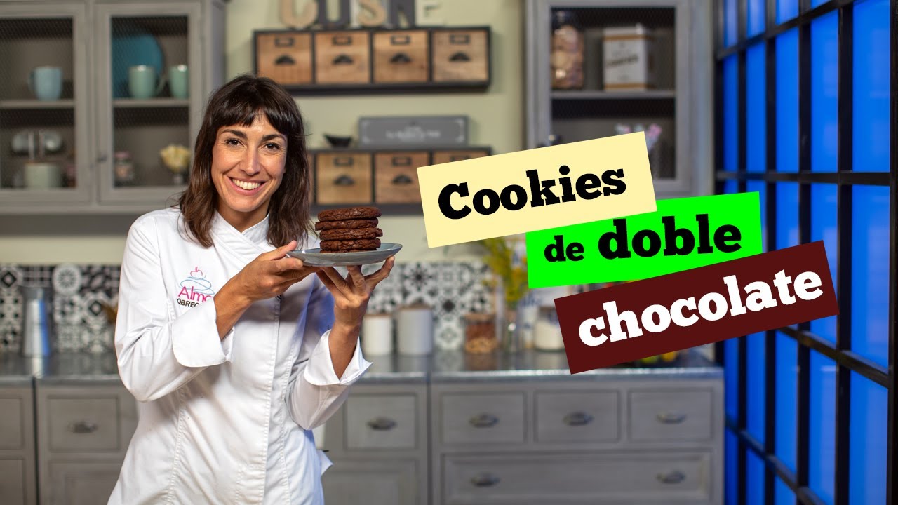 Cookies de doble chocolate