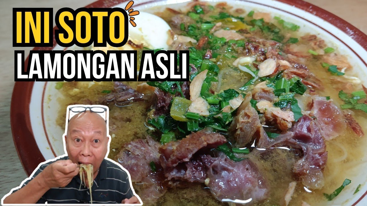 SOTO LAMONGAN ASLI, KUAH KUNING, KOYANYA GAK PELIT❗