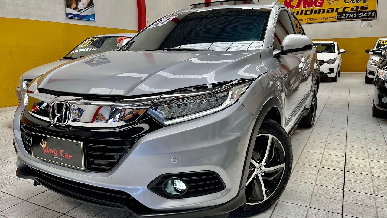 Honda HR-V 1.5 Turbo Touring 2020 Top de linha + Teto solar  King Car Multimarcas