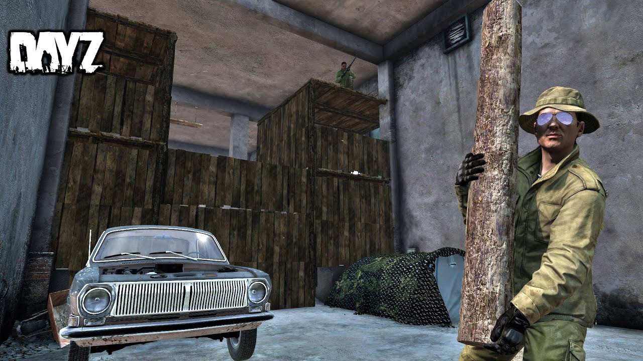 Building My HUGE Indoor Base - DayZ Chapter 9