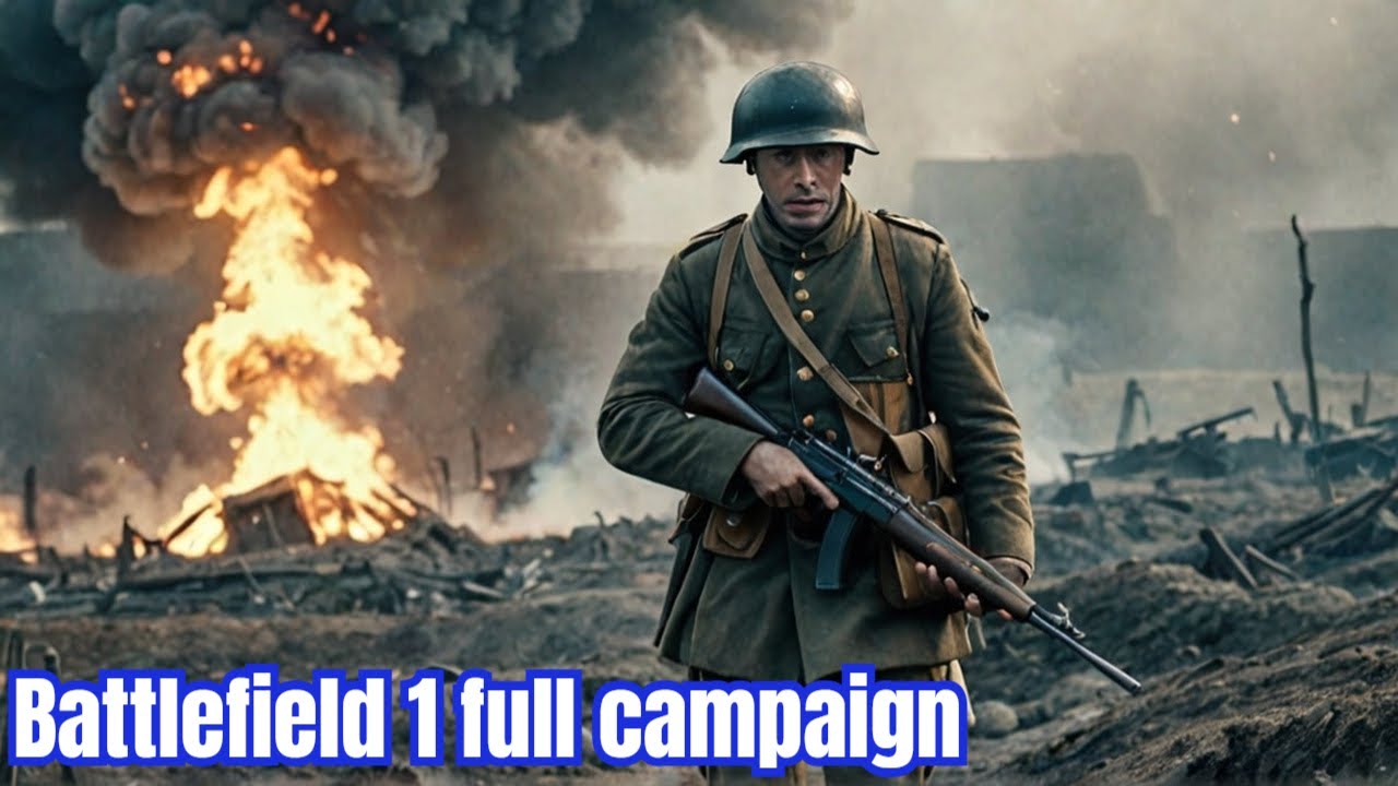 Battlefield 1 Full Campaign | Gameplay HDR | War Stories | Single Player