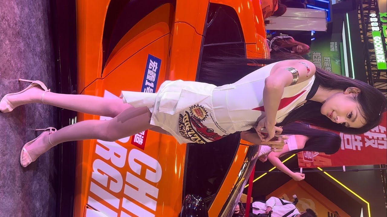 2026苏州GTSHOW苏州改裝車展 03 RacingModel 车模 #舒然 #beautyleg #레이싱모델 オートサロン #ストッキング 美脚クローズアップ＃스타킹 아름다운 다리 클로즈업