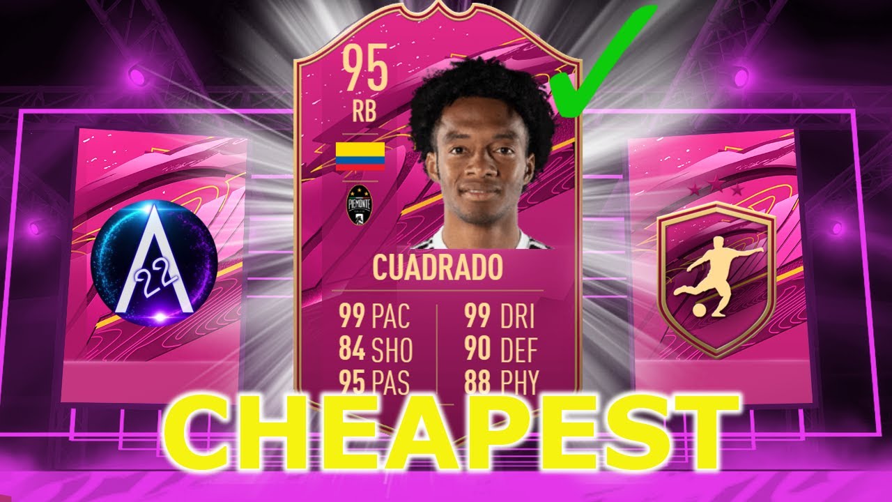 'FUTTIES' 95 Cuadrado SBC Cheapest Solution!! #FIFA21