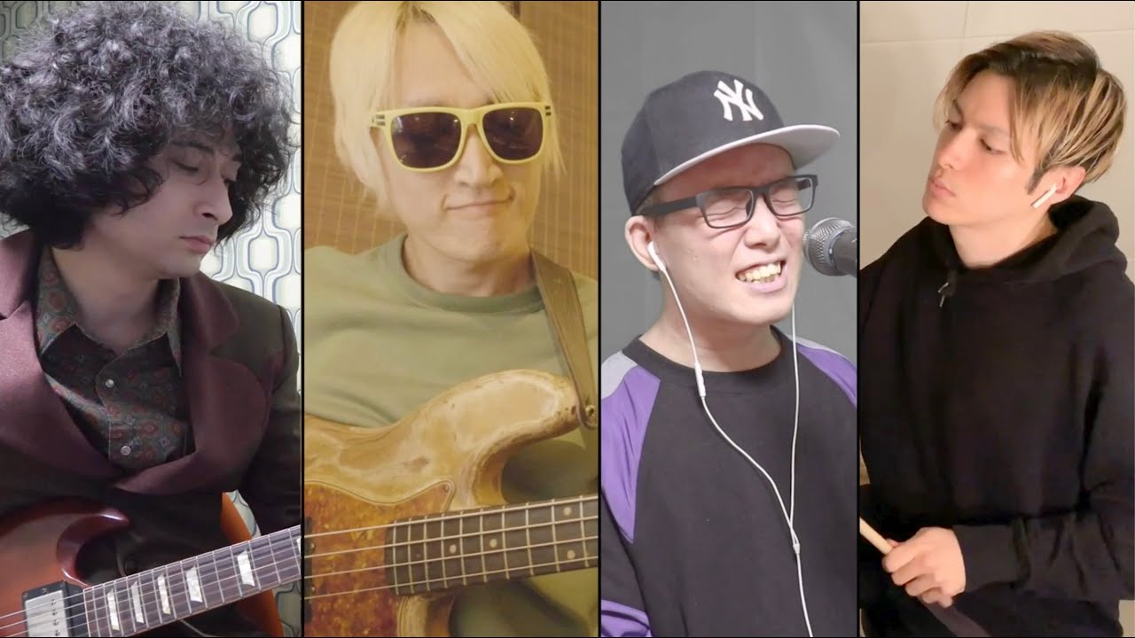 【ELLEGARDEN cover】たなしん×みの×虹色侍×Allenで『Space Sonic』をセッションしてみた