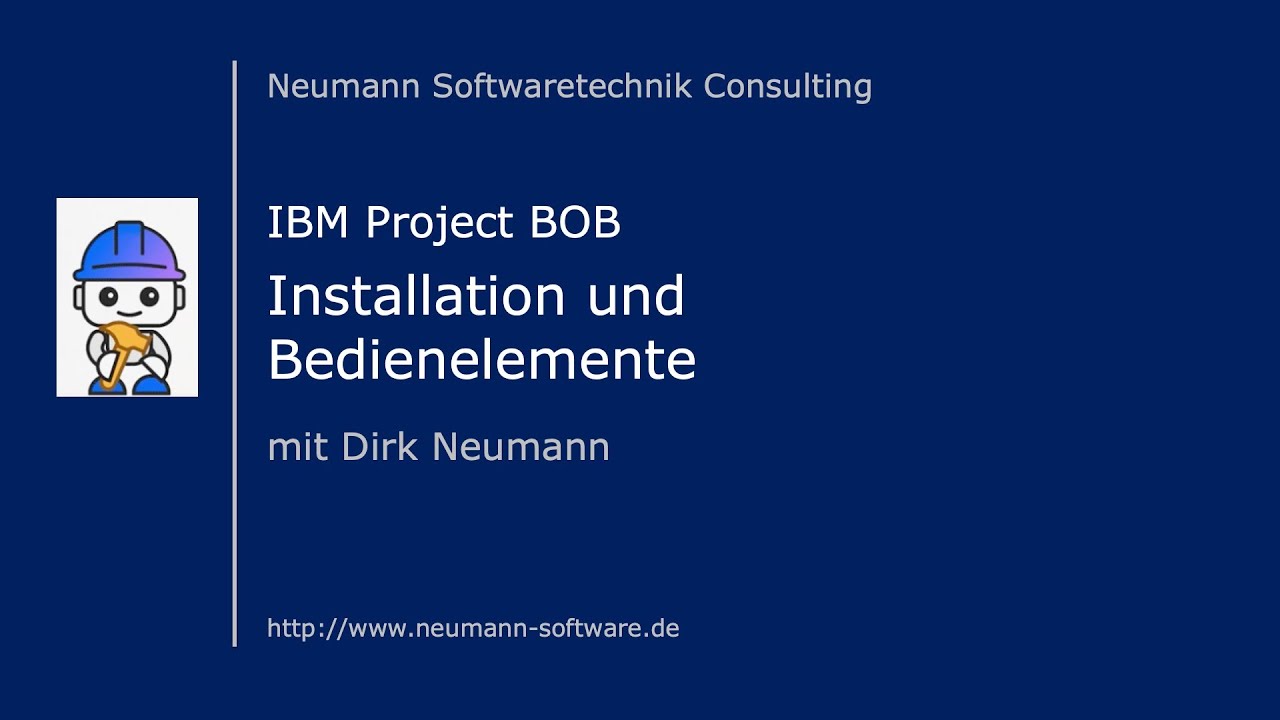 IBM Project BOB: Installation und Bedienelemente