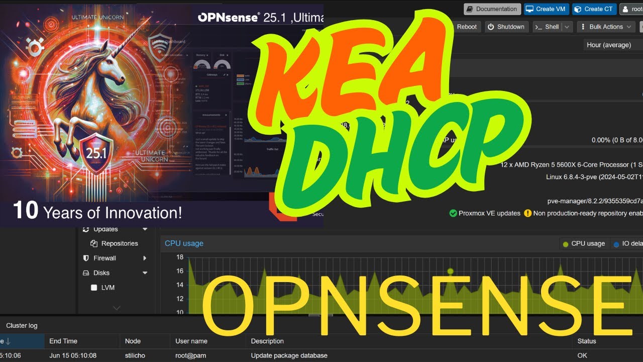 Как настроить Kea DHCP Server в OPNsense 25.1.x | Полное руководство