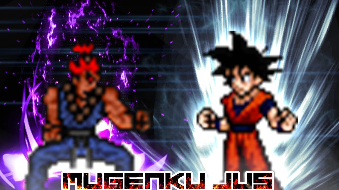 Akuma Street Fighter vs Goku OP Dragon Ball Super ANIME MUGEN JUS