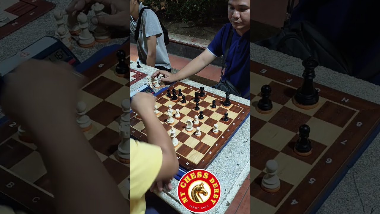 Crucial endgame in French Defence played between Basilio Pandan versus Bryan Jose
