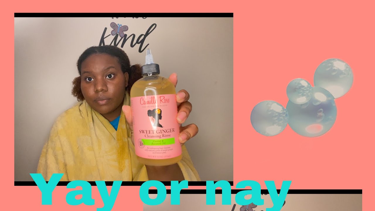 Camille Rose Sweet Ginger Cleansing Rinse| First time trying