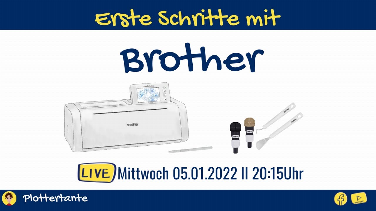 Erste Schritte mit Brother Plottern