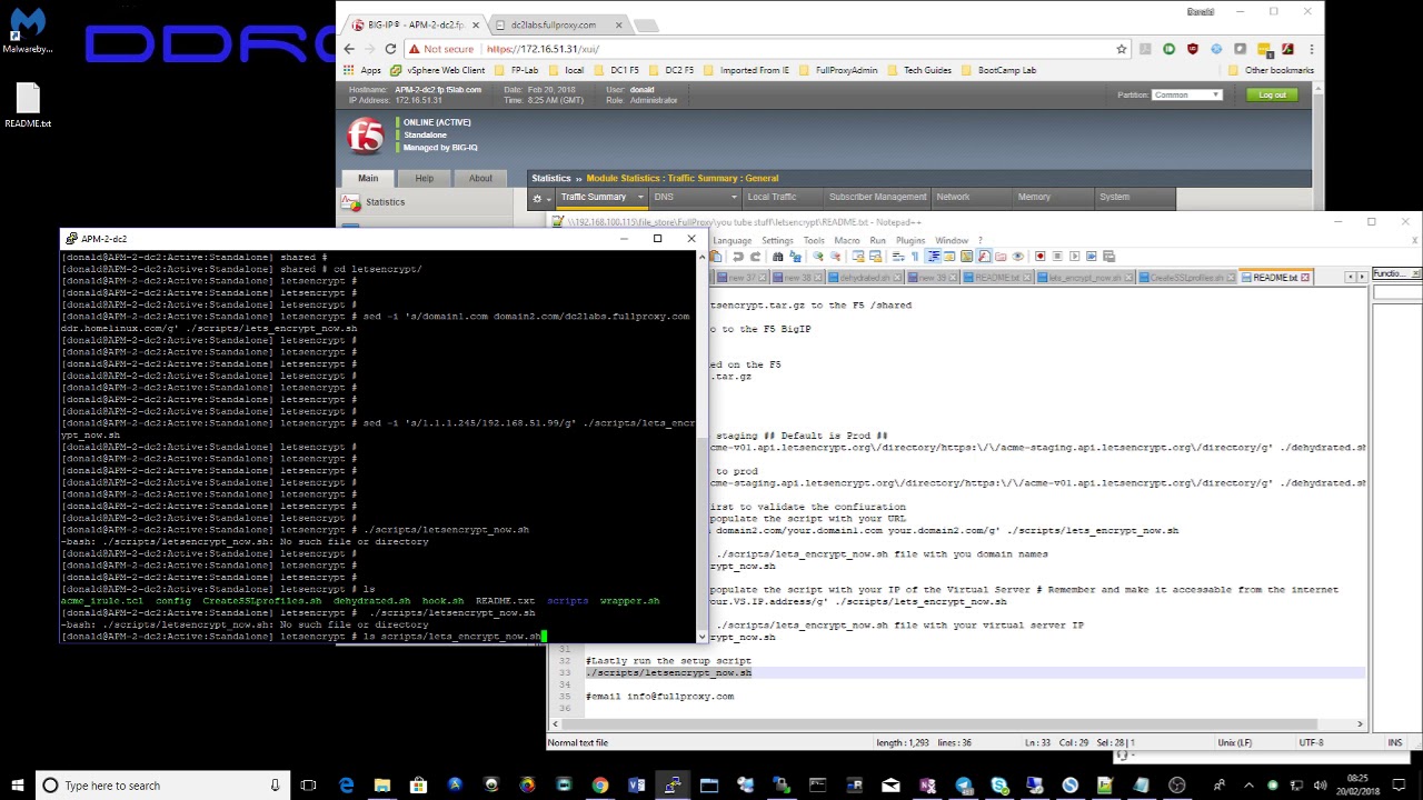 F5 BIG-IP LetsEncrypt Demonstration