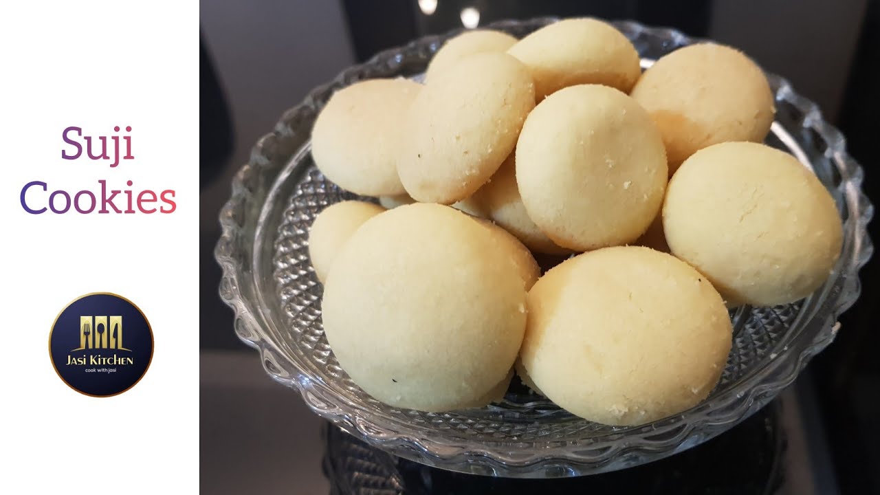 Suji Cookies Recipe by Jasi Kitchen