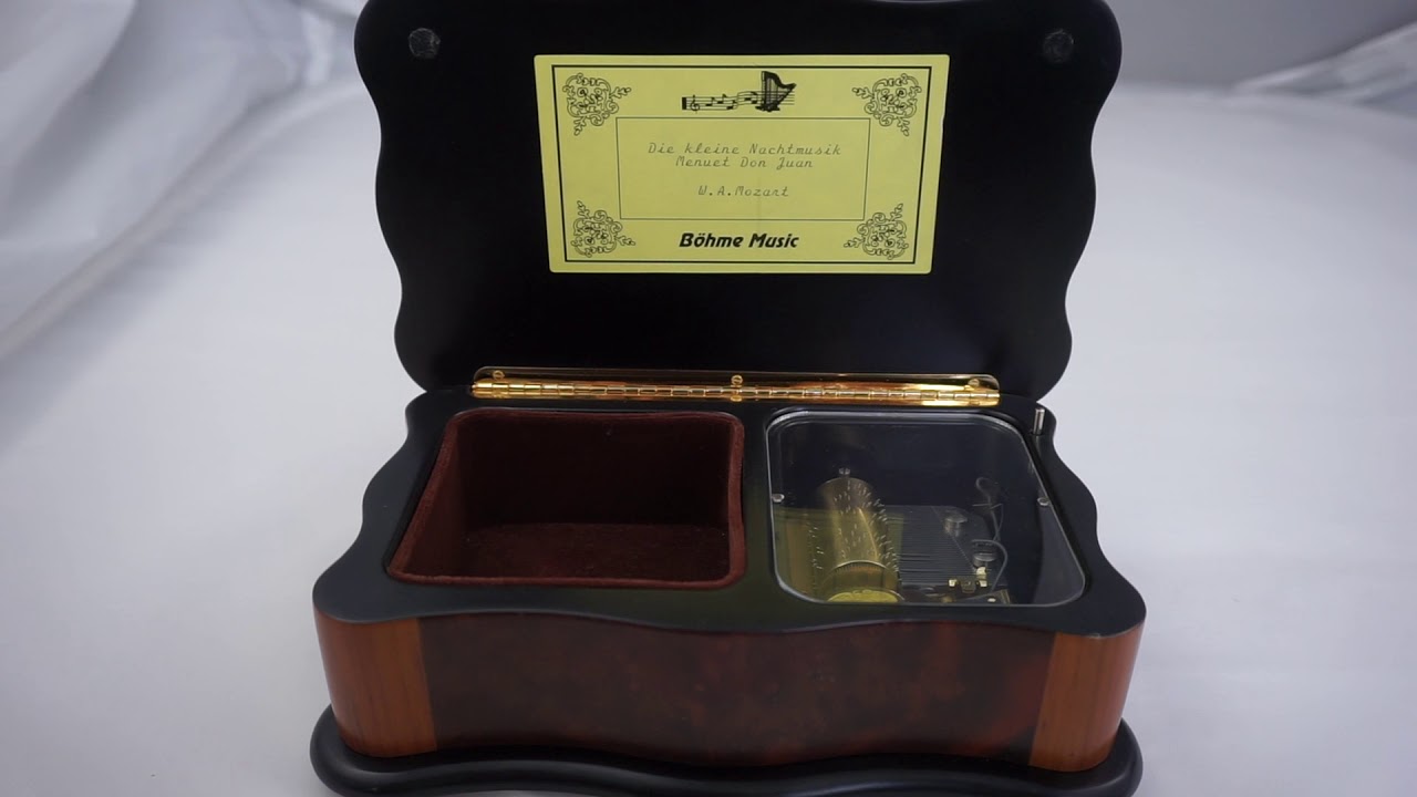 Schmuckk&auml;stchen mit Spieluhr B&ouml;hme Music, Romance