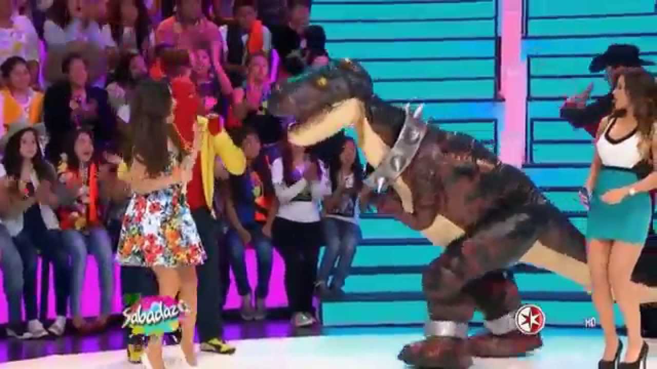 El Dinosaurio y Los Manitos en SABADAZO-JULIO 2015