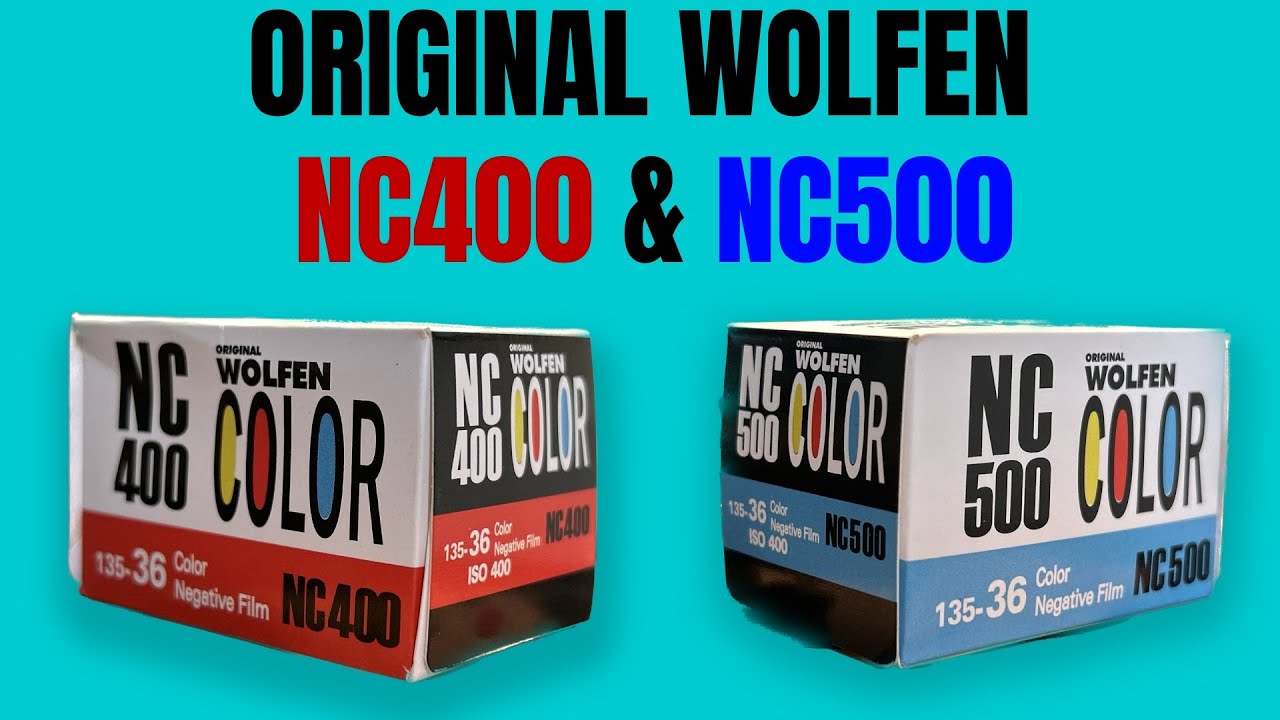 Original Wolfen (ORWO) NC400 & NC500 REVIEW