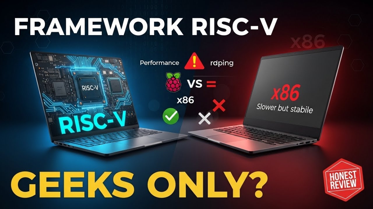 Framework Laptop 13 RISC-V Review: For Hardcore Geeks Only
