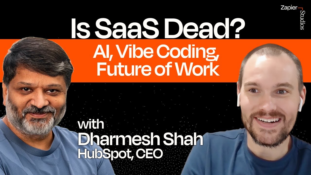 Действительно ли SaaS умер? Дхармеш Шах из HubSpot об искусственном интеллекте, Vibe-Coding и буд...