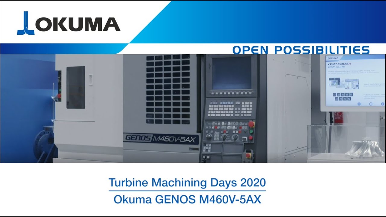 Turbine Machining Days 2020 - GENOS M460V-5AX (deutsch)