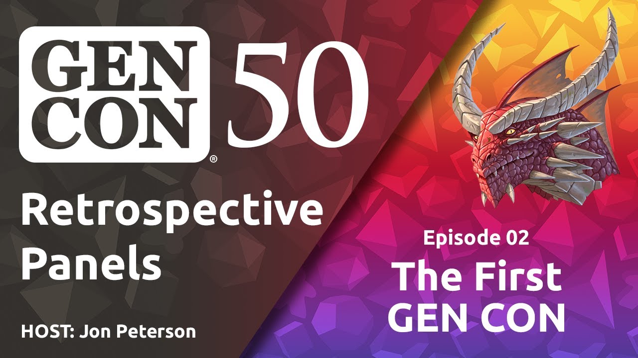 The First Gen Con --- How It All Began! || Gen Con 50 Retrospective Panels