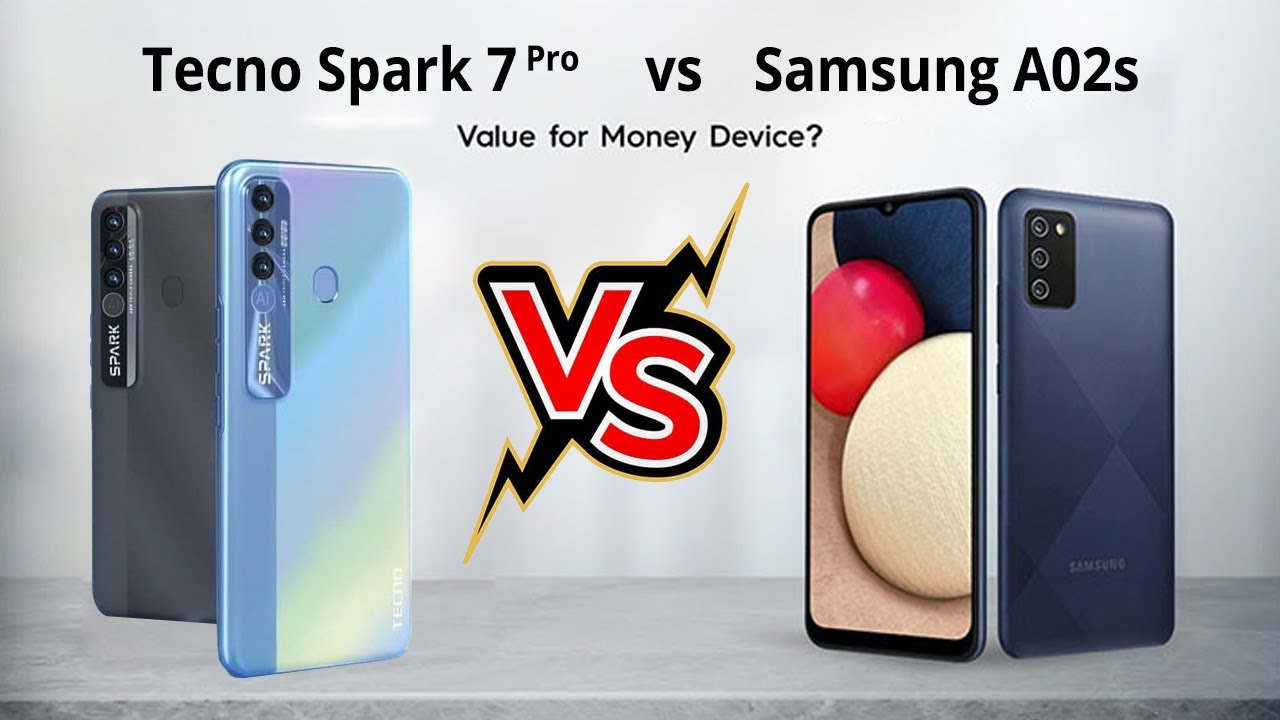 tecno spark 7 pro vs samsung a02s | Speedtest | Helio G80 vs Snapdragon 450 speedtest