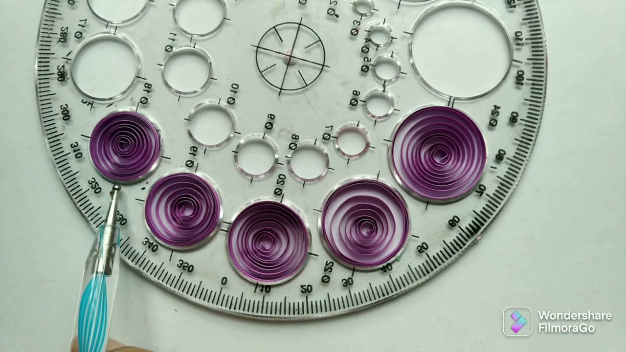 Determining paper length in quilling | How to decide length of paper strip in Quilling