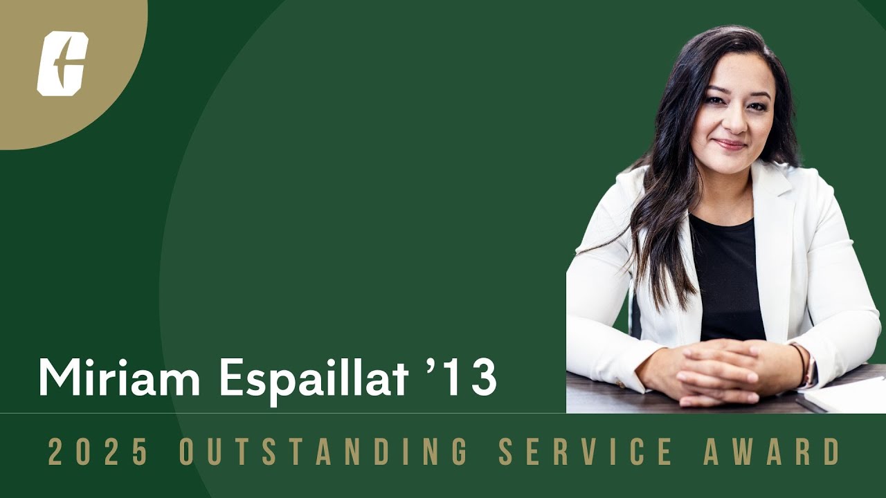 Miriam Espaillat Alumni Award Video