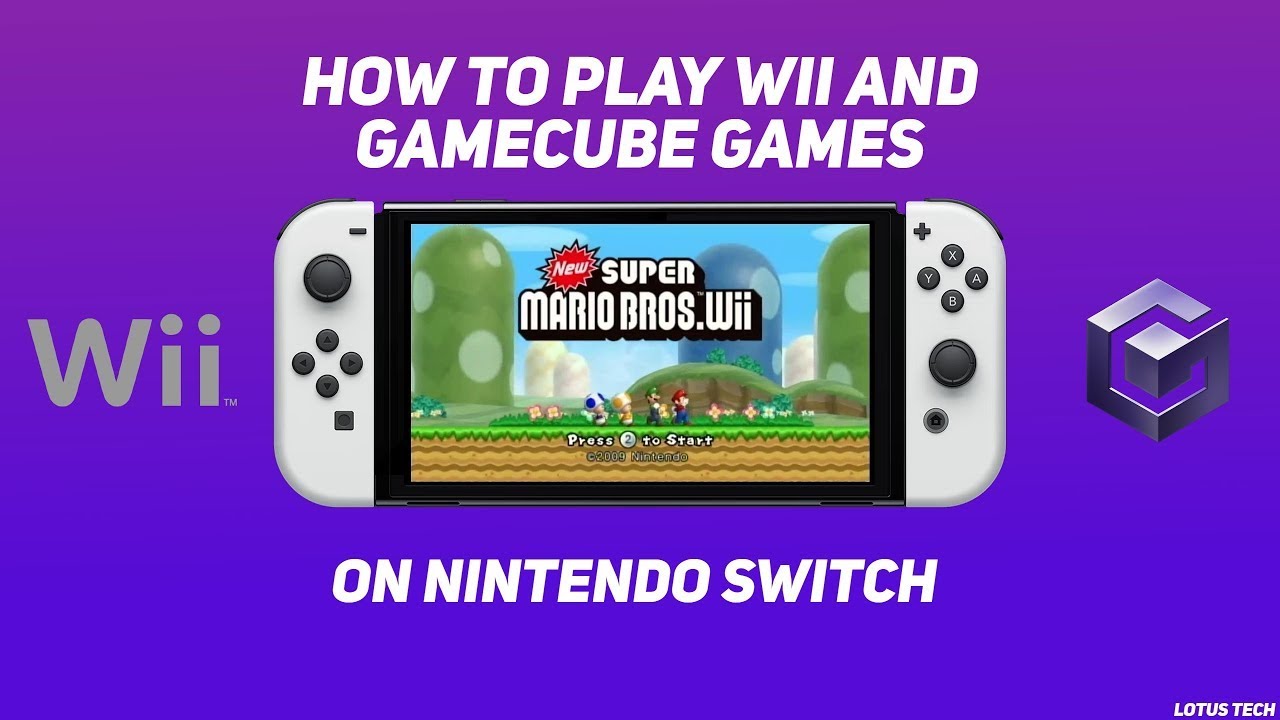 Как играть в игры Wii и GameCube на Nintendo Switch